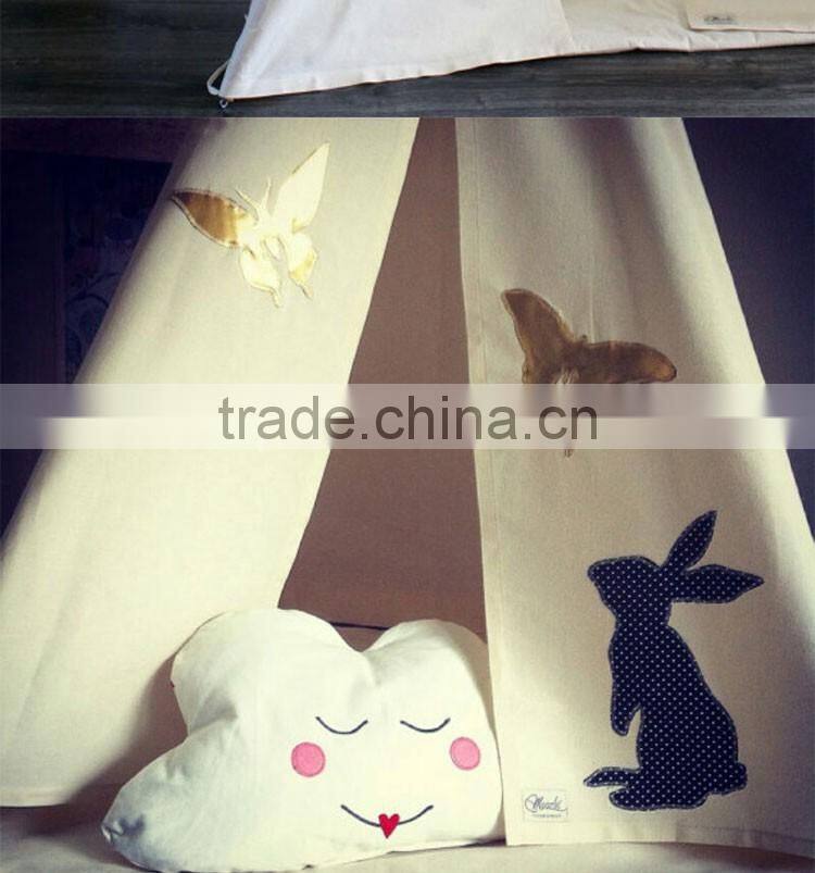 2016 New Fashion CE certified kids teepee indian tent tipi tunnel wigwam teepees for wholesale