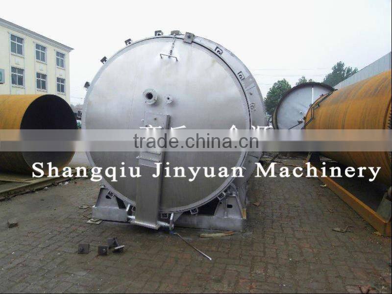 Tyre recycling machine