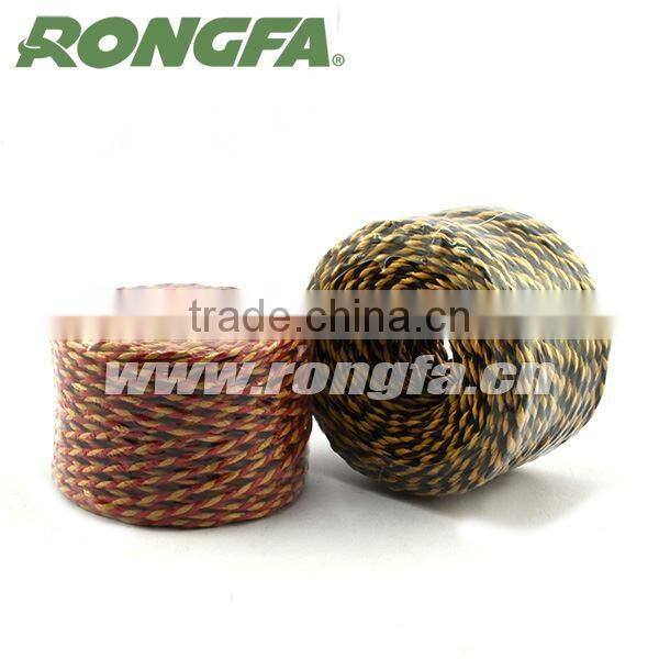 environmentally craft double color paper jute twine