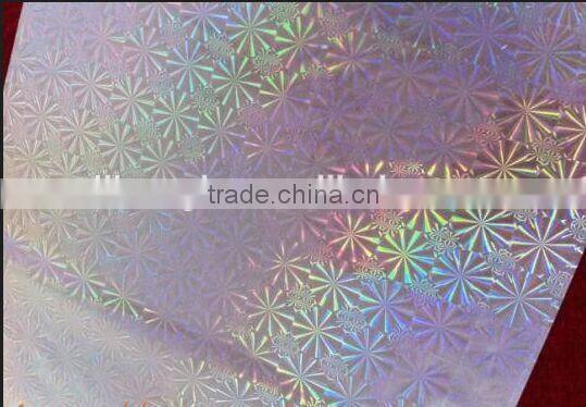 PET laser film/PET printing film/PET Holographic film/Holographic film