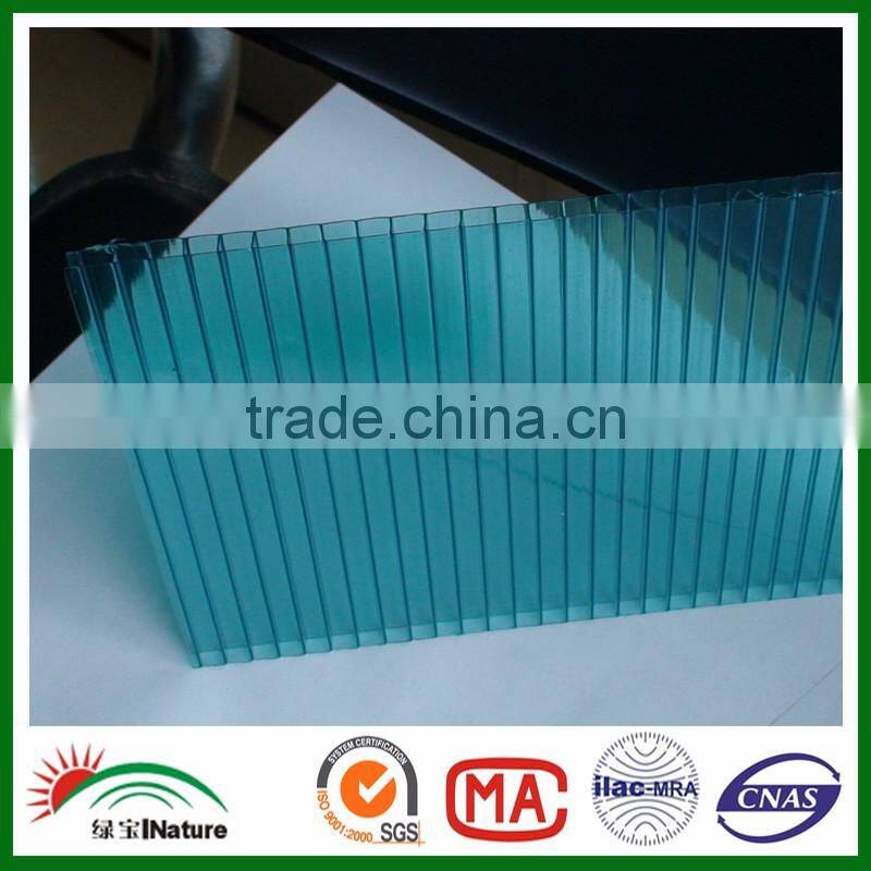 Makrolon polycarbonate sheets& 2016 Pc hollow sheet twin-wall pc panel honeycomb sheets