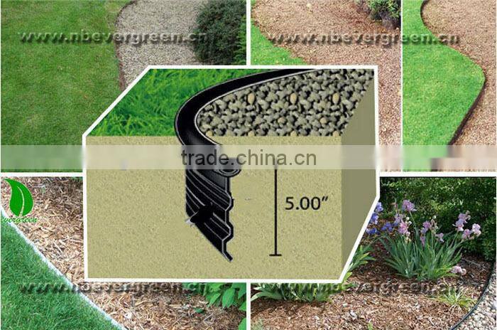 High quality plastic garden fence lawn edging