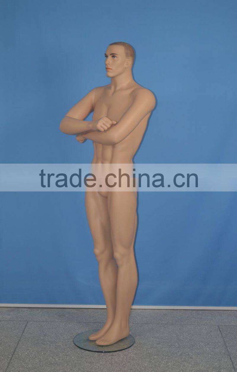 lifelike fashion sports display modern male mannequin,jacket display modern male mannequin