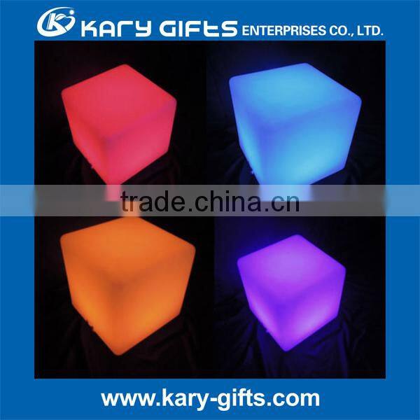 Fantastic High Quality Customized plastic led Bar Foot Stool