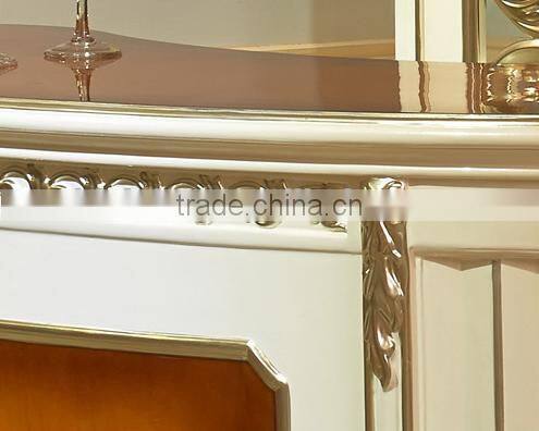 European Fashionable Bar Counter and Chair Set, Beautiful Design Wooden Wine Bar Counter for Homes (BF01-ML050)