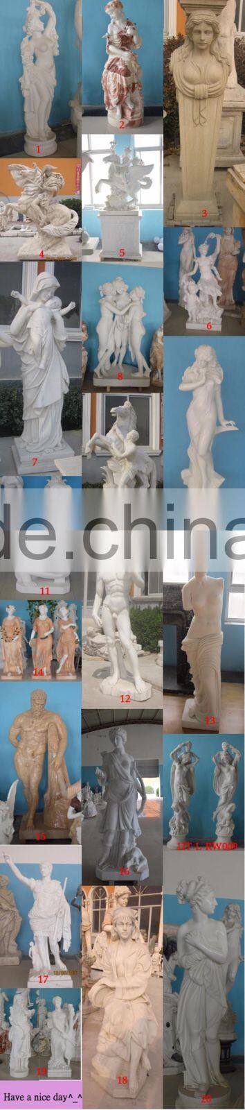 Life Size Marble Sculpture Famous Ancient Poseidon Statues