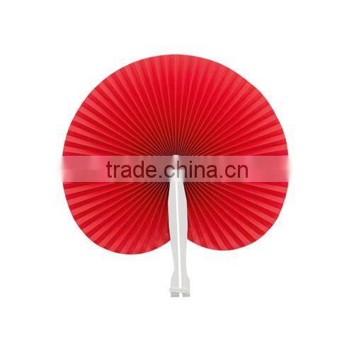 paper cheap promotional foldable hand fan