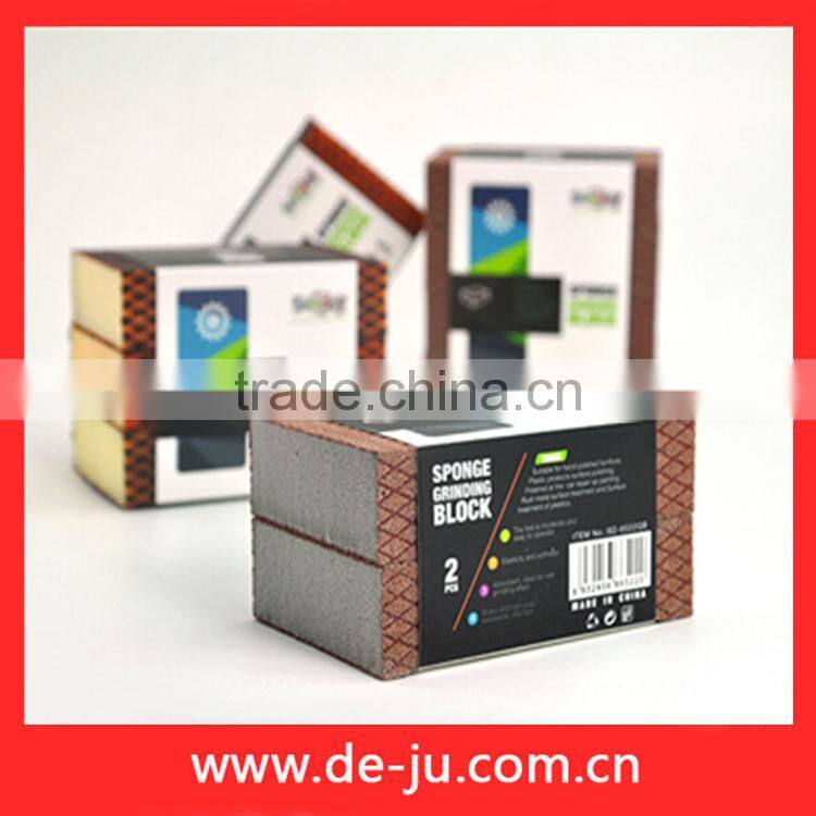 Hard Sponge Block Diamond Hand Polishing Pads