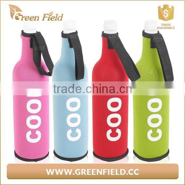 Lovely design insulated bottle cooler bag