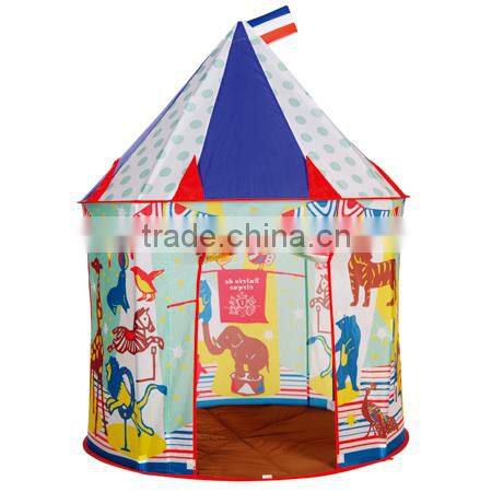 Pop up castle tent kids' playhouse boys play castle