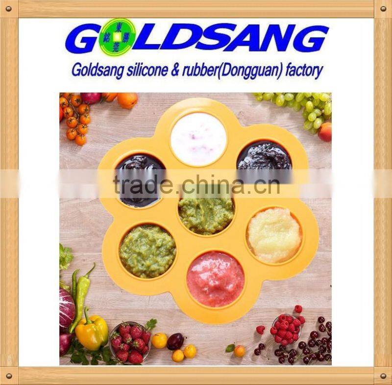 Baby product silicone oxo 7 holes ice cube tray