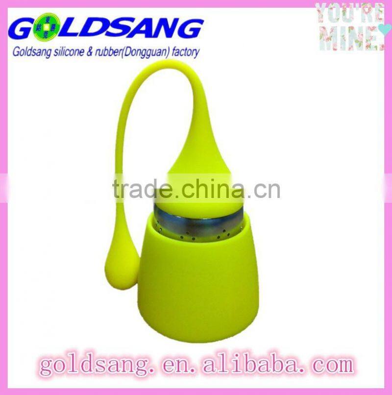 Stainless Steel & Silicone Tea Infuser FDA LFGB standard