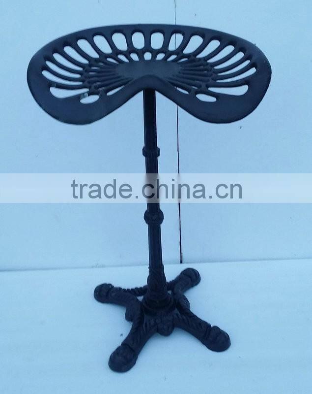 Metal turning chair