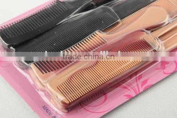 16PC Combined type plastic hair brush/comb