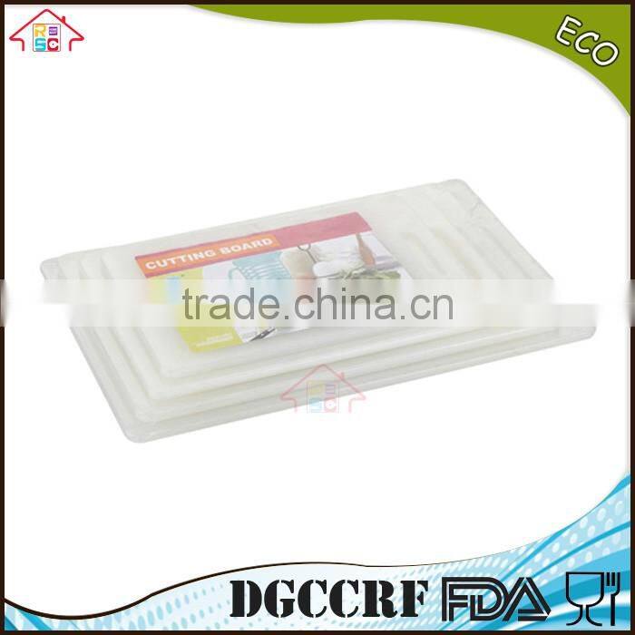 NBRSC Plastic polypropylene vegetable cutting board sala chopper chopping block
