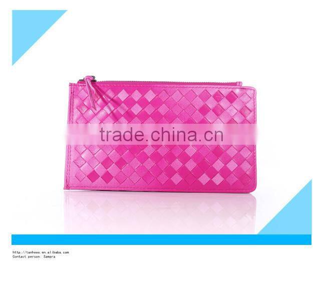 Top Grade New Design Handmade long Leather Wallet