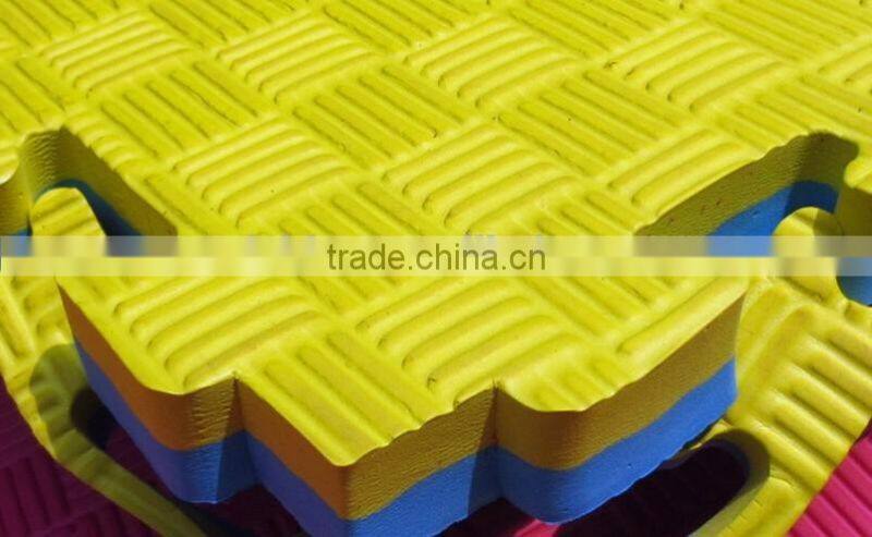 2017 Good quality shockproof non toxic durable interlocking cheap martial arts mats 20mm 40mm