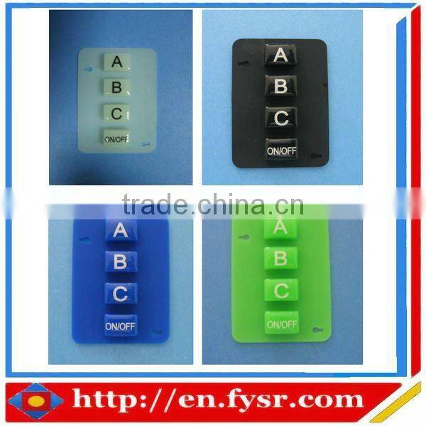 custom made silicone phone keypad