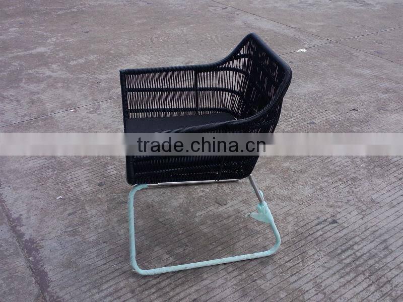 Steel Wicker chair Rattan/wicker Rattan outdoor furniture garden chair