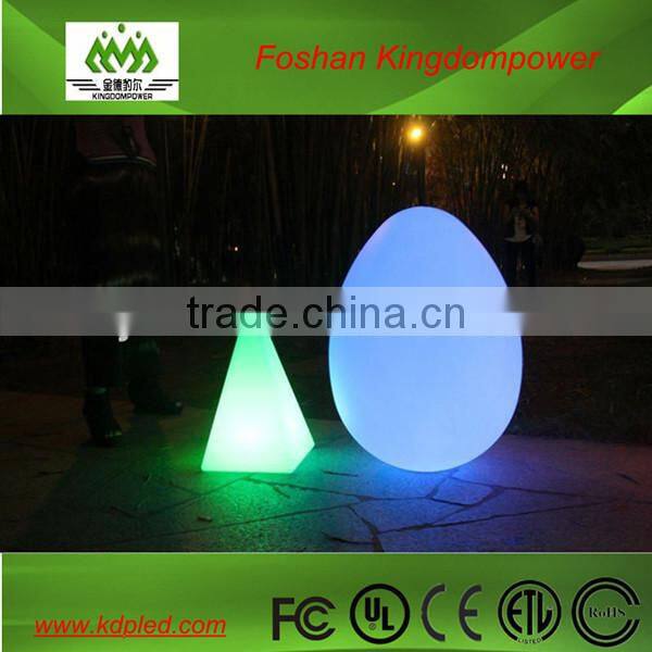 16 colors waterproof gift egg light