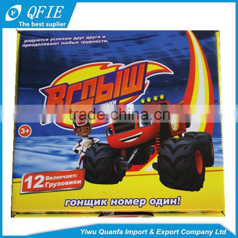 Wholesale small plastic transportation assembling baby educational toy for vending machine