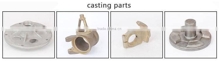 Precision lost wax investment customized steel casting parts