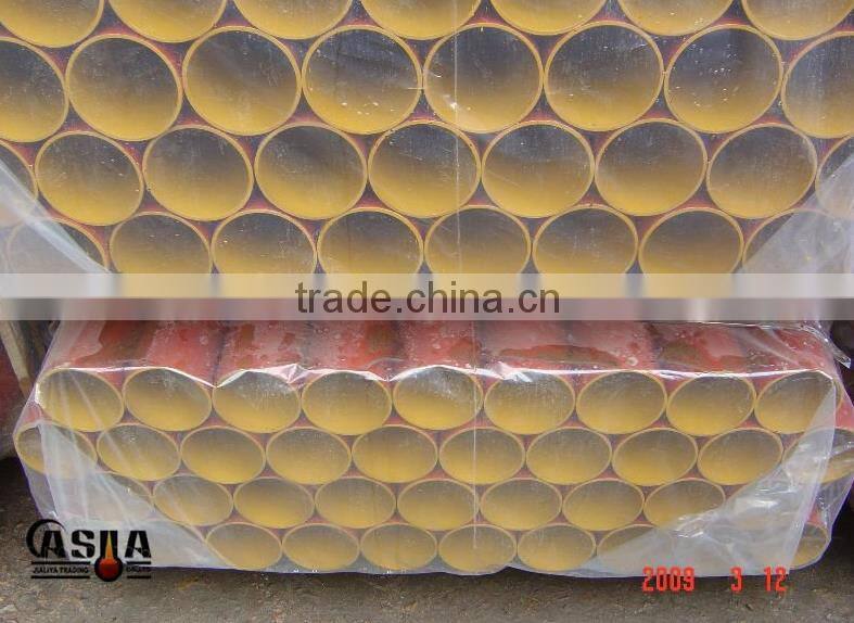 DN40-300 Red epoxy coated drainage EN877 grey cast iron pipes SML