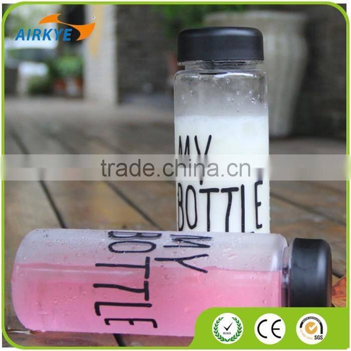 500ML capacity Sports Health Fruit Infusing Infuser Water Case Lemon Juice Make My Bottle