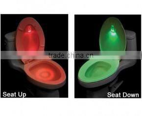 New arrivel LED detection distance motion Sensor Lamp Toilet Lid Light toilet light LED lighting