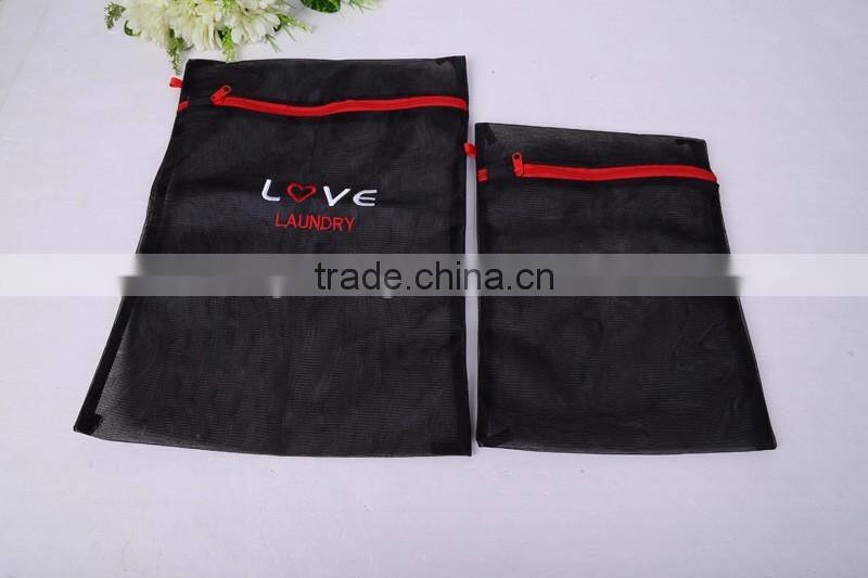 Hot Sale Cheap Black Mesh Laundry Bag (TM-LB-030)