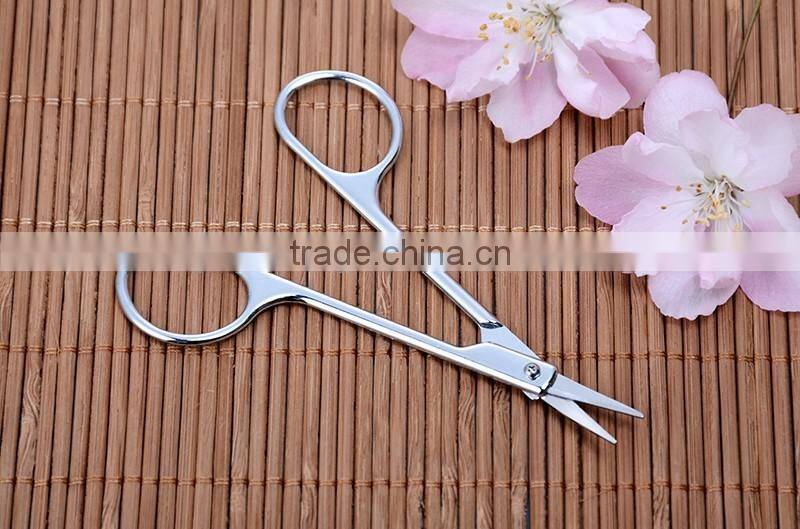 Small eyebrow scissors repair eyelash metal eyebrow scissors beauty scissors