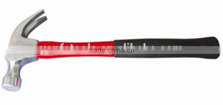 CZ-F2932 American type claw hammer with fibre handle