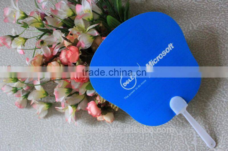 2014 new Advertising folding pp hand fan