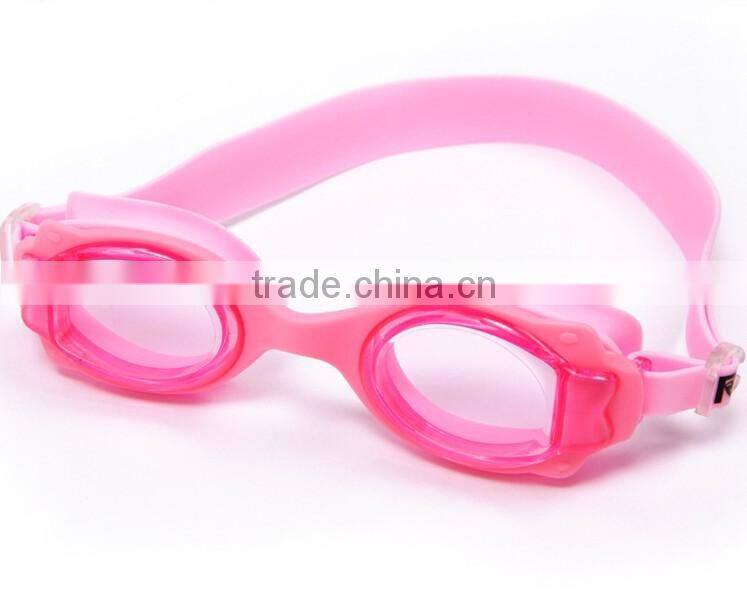 2016 Newest PC Lenses Anti-fog Silicone Swimming Goggles