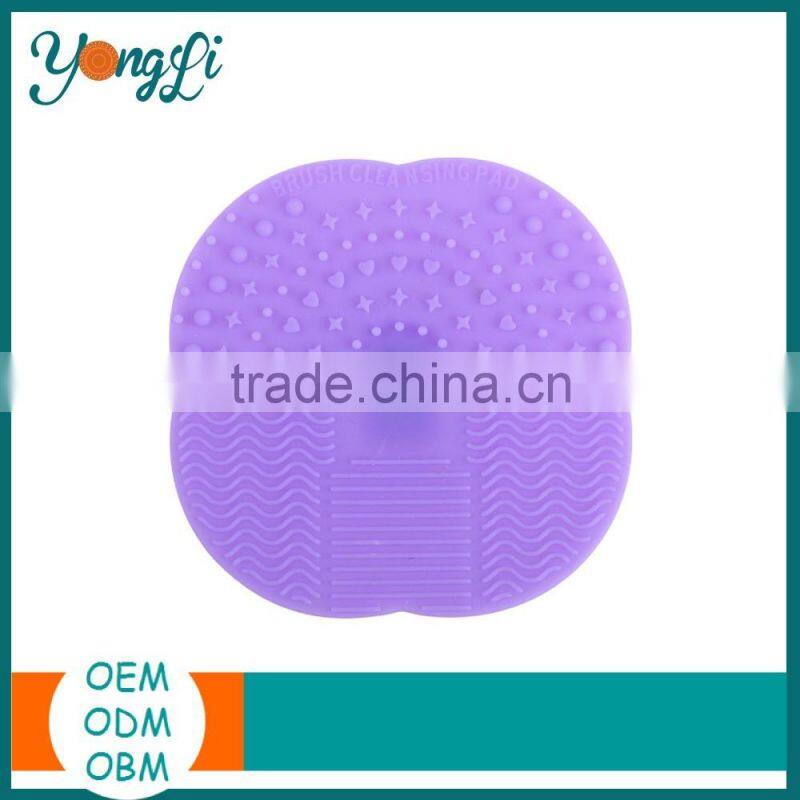 Washing Scrubber with Suction Cup Silicone Brush Facial Cleansing Pad