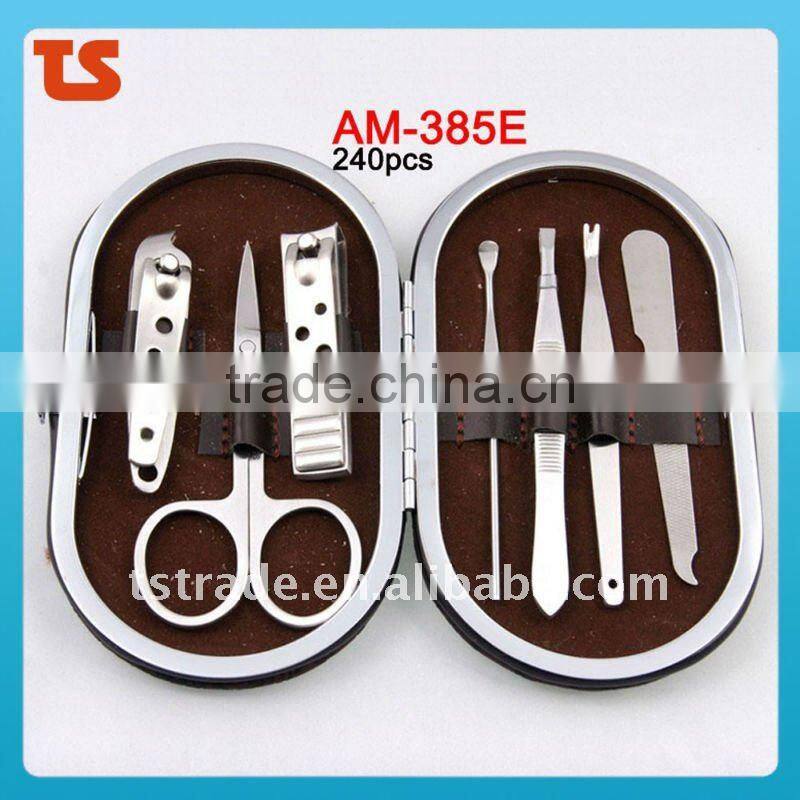 2014 5PC Professional Stainless Steel Nail Manicure Set Tools AM-385B