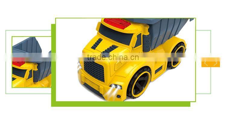 Wholesale kids play friction inertia set die cast mini truck toy