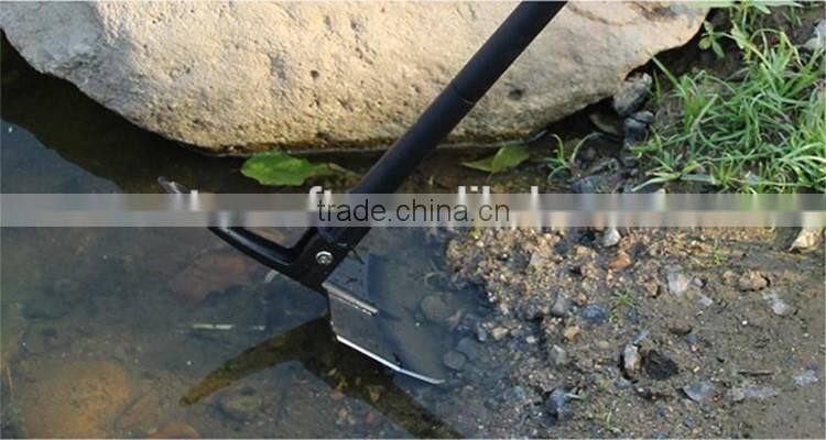 Multifunctional survival steel shovel for outdoor travel