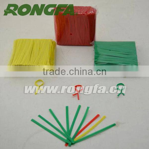 High quality hot selling printed plastic twist ties China made