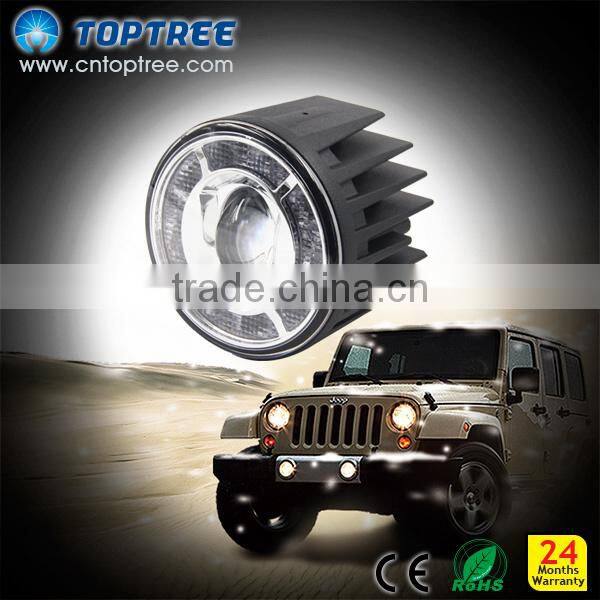 CE E-mark Passed LED rotating beacon light 12v 24v traffice safety led flashing beacon