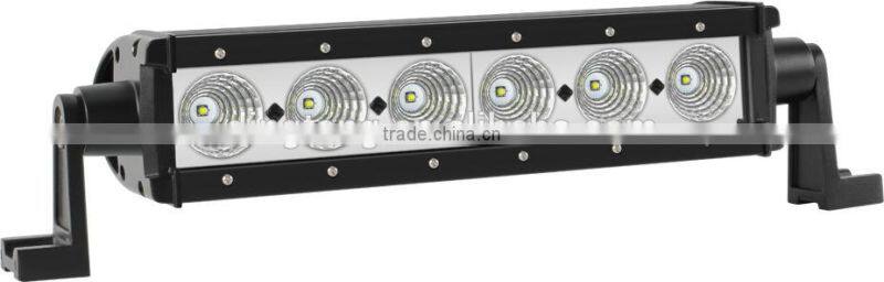 18" Off Road LED Light Bar with Integrated Amber LED Strobe Light Head