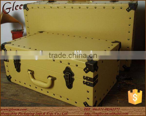 decoration wooden box wooden crate wooden chest wooden suitcase