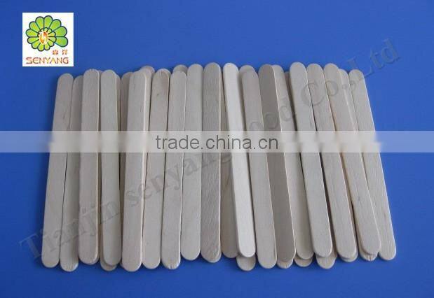 disposable custom sugar wooden coffee stirrer