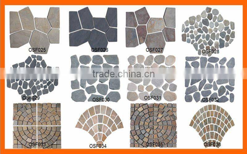 Rusty Meshed Paving Stone&Flooring Matted Paving Stone---OSF008