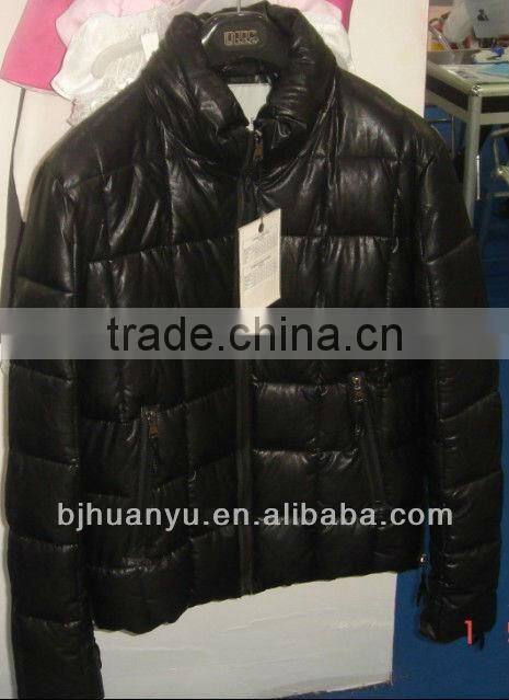 Down Jacket for man , Man F ancy slim fit down jacket 2015