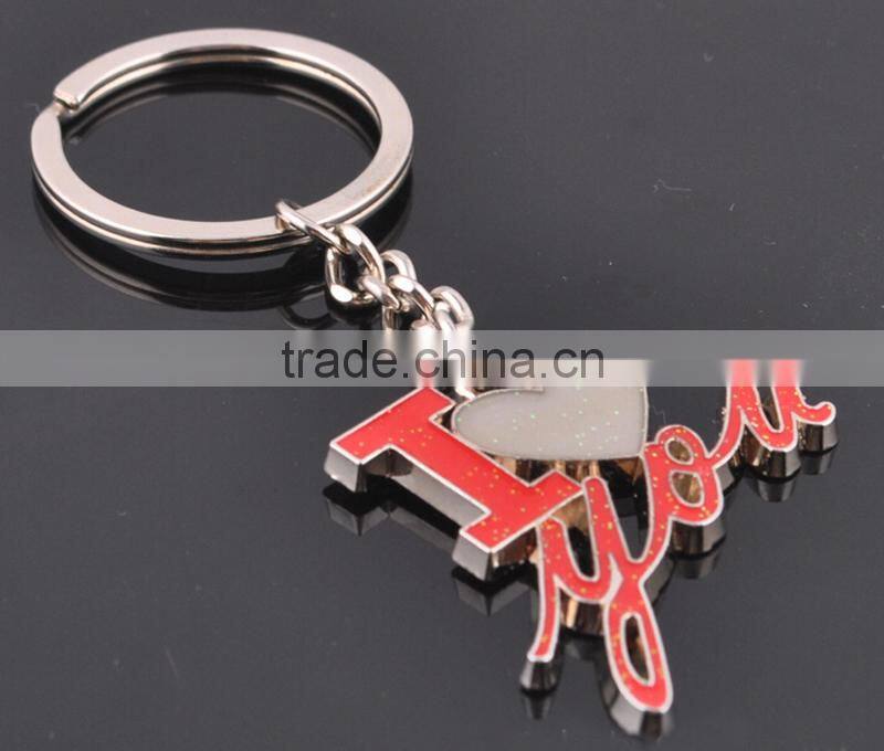 American Tassel Key ring,Metal Promotional Gift Keychains For Bag/Car