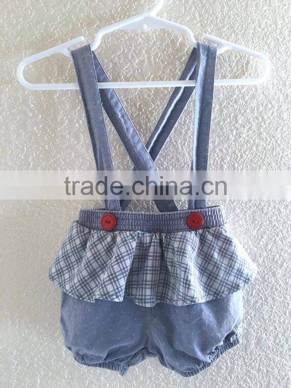 Baby suspenders bloomer infant toddler clothes wholesale yiwu factory