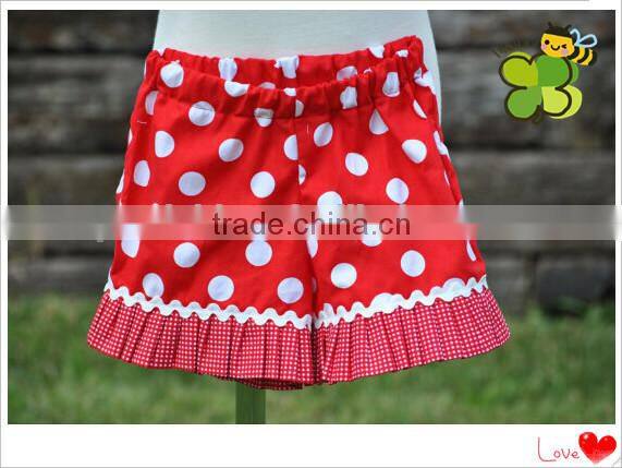 Baby bloomers wholesale baby icing shorts summer girls short plain purple gingham pants