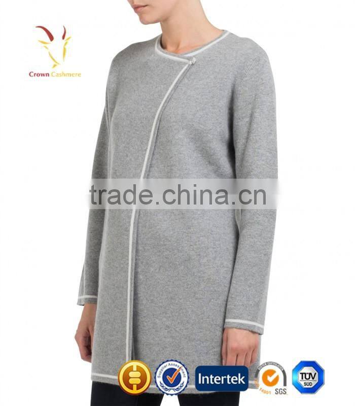 2016 New Fashion Wool and Cashmere Long Coat Women Cashmere Coats for Women