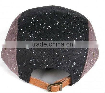 Embossed leather patch rhinestone wholesale caps and hats